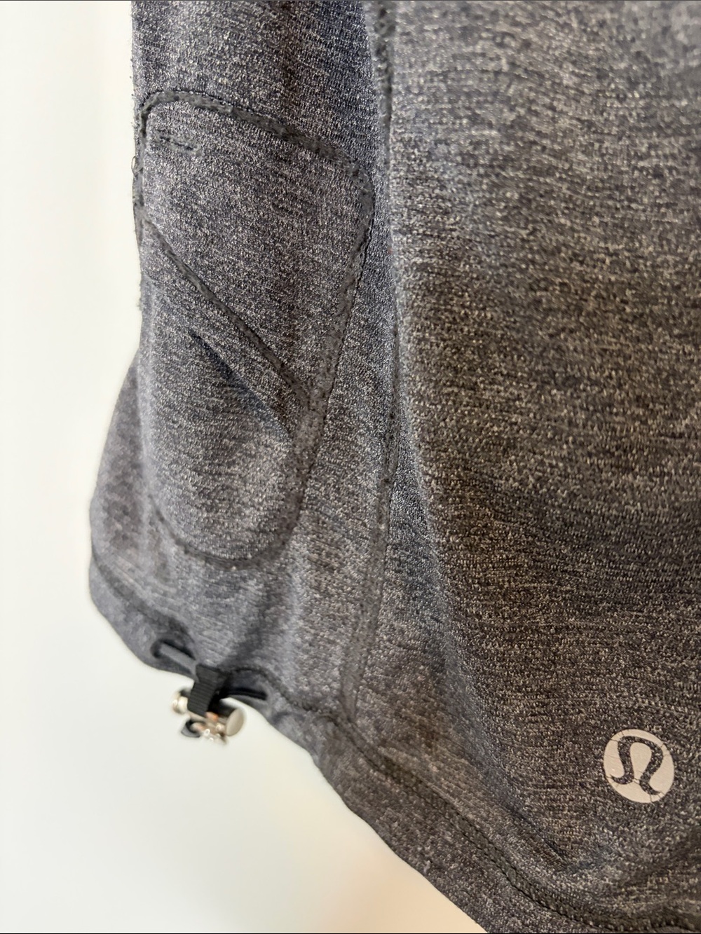 lululemon athletica Back on Track Charcoal Scoop Neck Short Sleeve Tee - Picture 6 of 9
